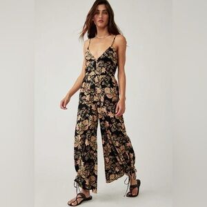 Free People Multicolor Floral Romper